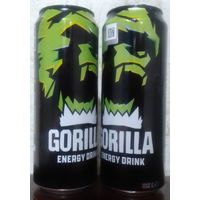 Банка от энергетика GORILLA 1Оригинал 2025 ENERGY DRINK белым РБ (ОБМЕН/ПРОДАЖА/ТОРГ) 1лот=1шт