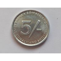 Сомалиленд 5 шиллингов 2002 г. Ричард Френсис Бёртон.