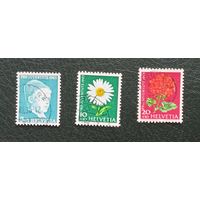 Швейцария  1963 Pro Juventute флора