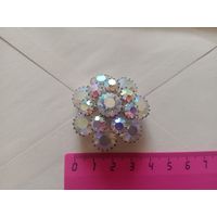 Старинная, красивая брошь, Чехия (Богемия). Недорого, из коллекции