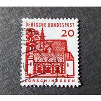 Марка Германия 1964 год Архитектура
