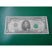 США 5 долларов 1995 г