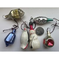 Ёлочные игрушки  (миники) -3-РЕТРО одним лотом