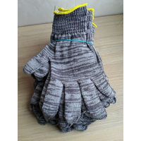 Десять Пар Перчаток Рабочих - Вязаные - Одним Лотом.