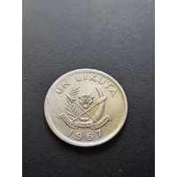 Конго 1 ликута 1967 г.