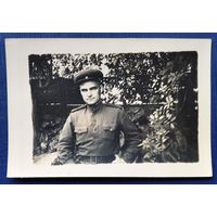 Фото военного. 6х9 см.