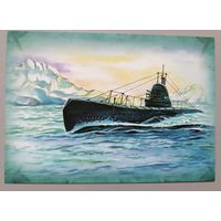 Подводные лодки. Набор из 5-ти открыток