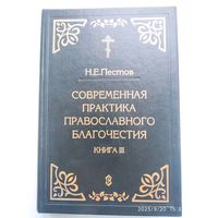 Современная практика православного благочестия. Опыт построения христианского мира созерцания. Книга ІІІ / Пестов Н. Е.
