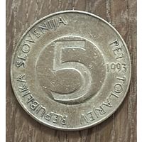 5 Толаров Словения 1993г.