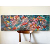 Картина Наталья Черноголова 139 х 45см