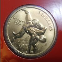 5 долларов 2000 г Борьба