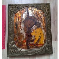 Икона старинная.Размер 35х30 см