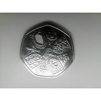 Великобритания 50 Чарльз 3 чек. блеск