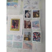Марки СССР, искусство.