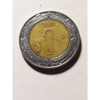 Мексика 1 песо 2003