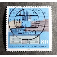 Марка Германия 1988 год 600-летик Кельнского университета