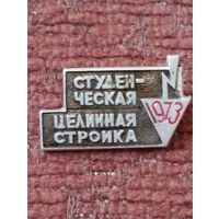 Студенческая целинная стройка1973 г.