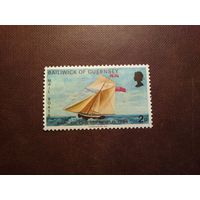 Великобритания 1972 г.Остров Гернси.Почтовые пароходы./п-1/