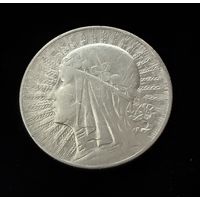 5 злотых 1932 г.  Польша.  Ядвига.  Серебро
