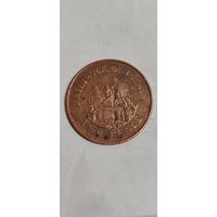 Джерси 2 пенса 1992