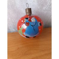 Елочная игрушка  Дед Мороз -СССР 40 - е годы