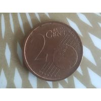 2 евроцента Германия 2002 год.