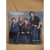 BOB SEGER & THE SILVER BULLET BAND  "LIKE A ROCK" 1986 LP  JAPAN CAPITOL ECS-91146 -  NM