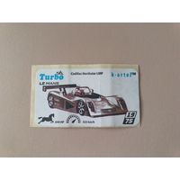 Наклейка Turbo Le Mans Турбо Ле-Ман  номер 19
