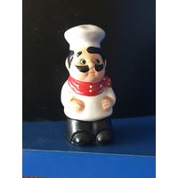Статуэтка солонка Повар, фарфор