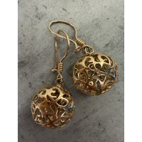 Серьги ЗОЛОТО 585 пр. (14).  Распродажа коллекции!!!