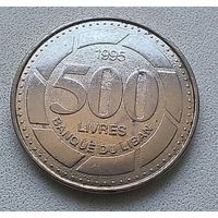 Ливан 500 ливров, 1995  6-7-27