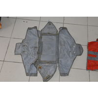 Из прочнейшей ЧЕШСКОЙ  спец.ткани-негорючей и непромокаемой,ранец  запасного парашюта лётчика СССР