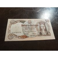 Португалия 50 эскудо образца 1964 года XF-AUNC p168(2)