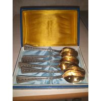 Набор чайных ложек 916 проба.Старт с цены лома.