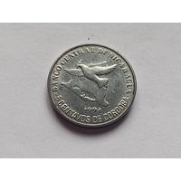 Никарагуа 5 сентаво 1994 г.