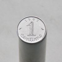 Франция 1 сантим 1967