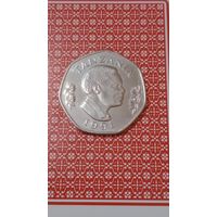 Танзания 20 шиллингов 1991  слоны редкая в таком состоянии