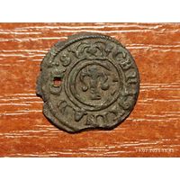Ливония рижский солид Кристина 1647
