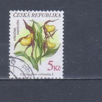 [107] Чехия 1997. Флора.Цветы.Лесная орхидея. Гашеная марка.