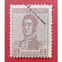 Аргентина, 1918 г., стандартный выпуск, генерал Сан Мартин