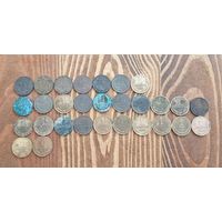 1 копейка СССР почти вся погодовка 1961-1991 (29 монет)