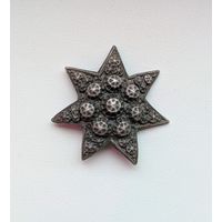 Брошь. Семиконечная звезда.