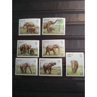 Лаос 1987 г. Фауна.