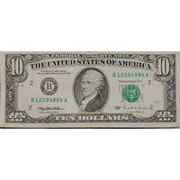10 долларов США. 1995г