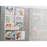 СССР  1976-80г.Летн.олимпиада Москва-80  74 м +8 бл + конверт  кат.цена-163.7евро
