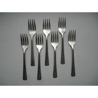Вилки десертны, 7 шт., Camelia Silver Plate.