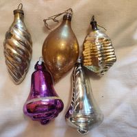 Ёлочные игрушки одним лотом 0030