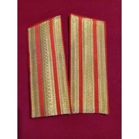 Погоны парадные старшего офицера, склад . СССР