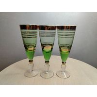 Все лоты с 1 Рубля. Три старых бокала. НЕМАН. 60-е года.