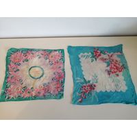 Платочки газовые старинные. Цена за 2